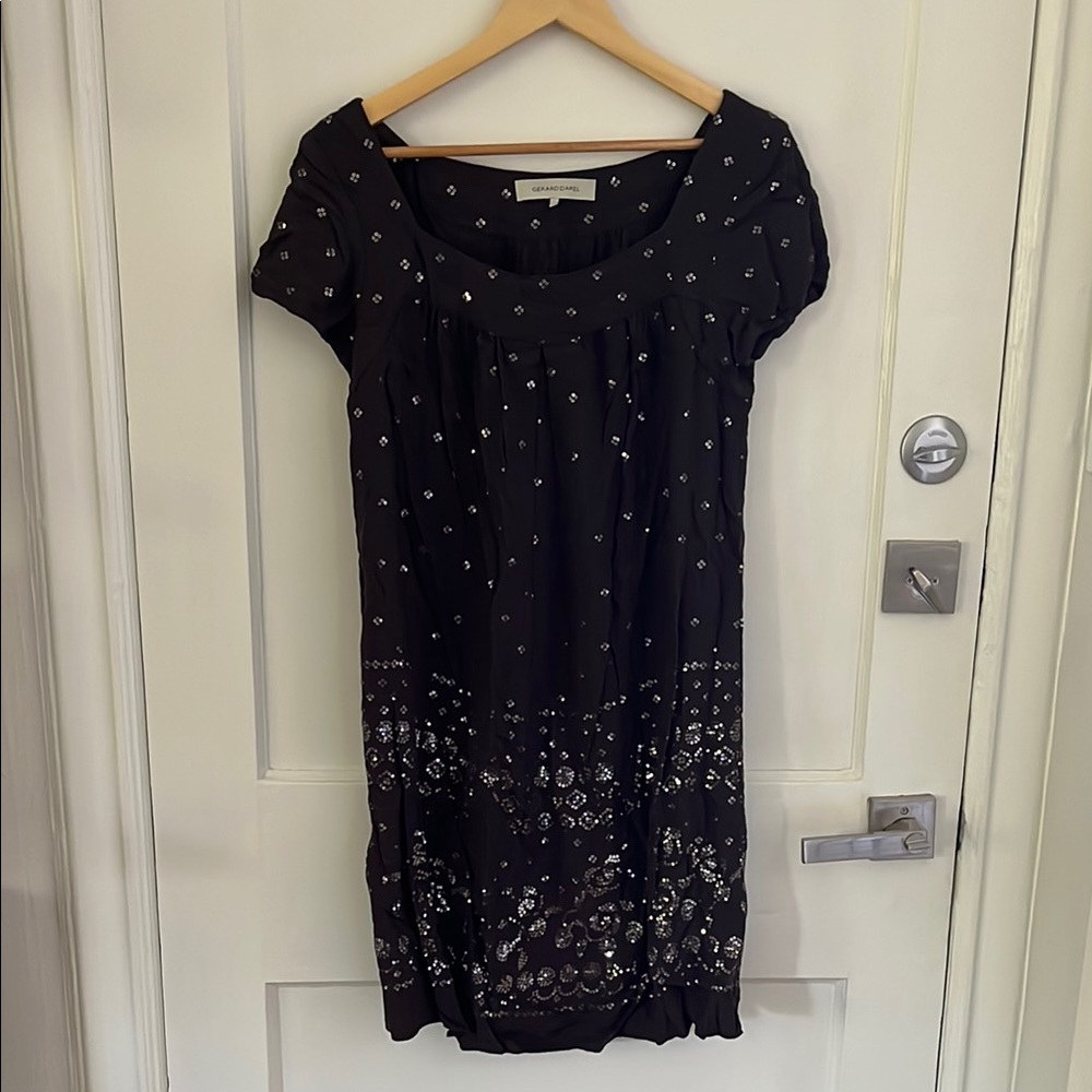 🇫🇷 Dark Grey Sequin Mini Dress